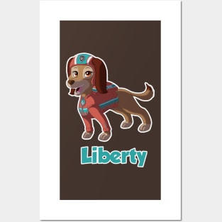 PAW Patrol - Liberty (w/ name) Posters and Art